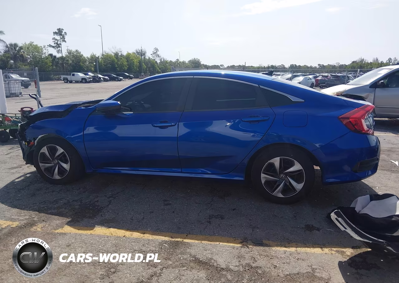 2019 Honda Civic Lx VIN:19XFC2F69KE049720 - 15