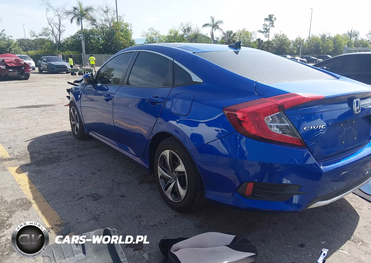 2019 Honda Civic Lx VIN:19XFC2F69KE049720 - 3