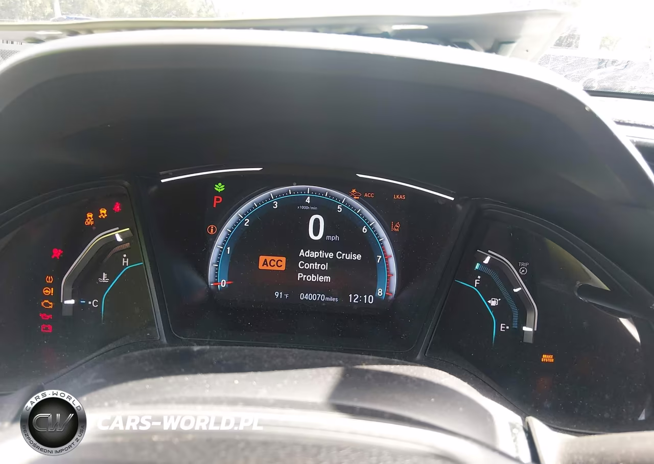 2019 Honda Civic Lx VIN:19XFC2F69KE049720 - 7