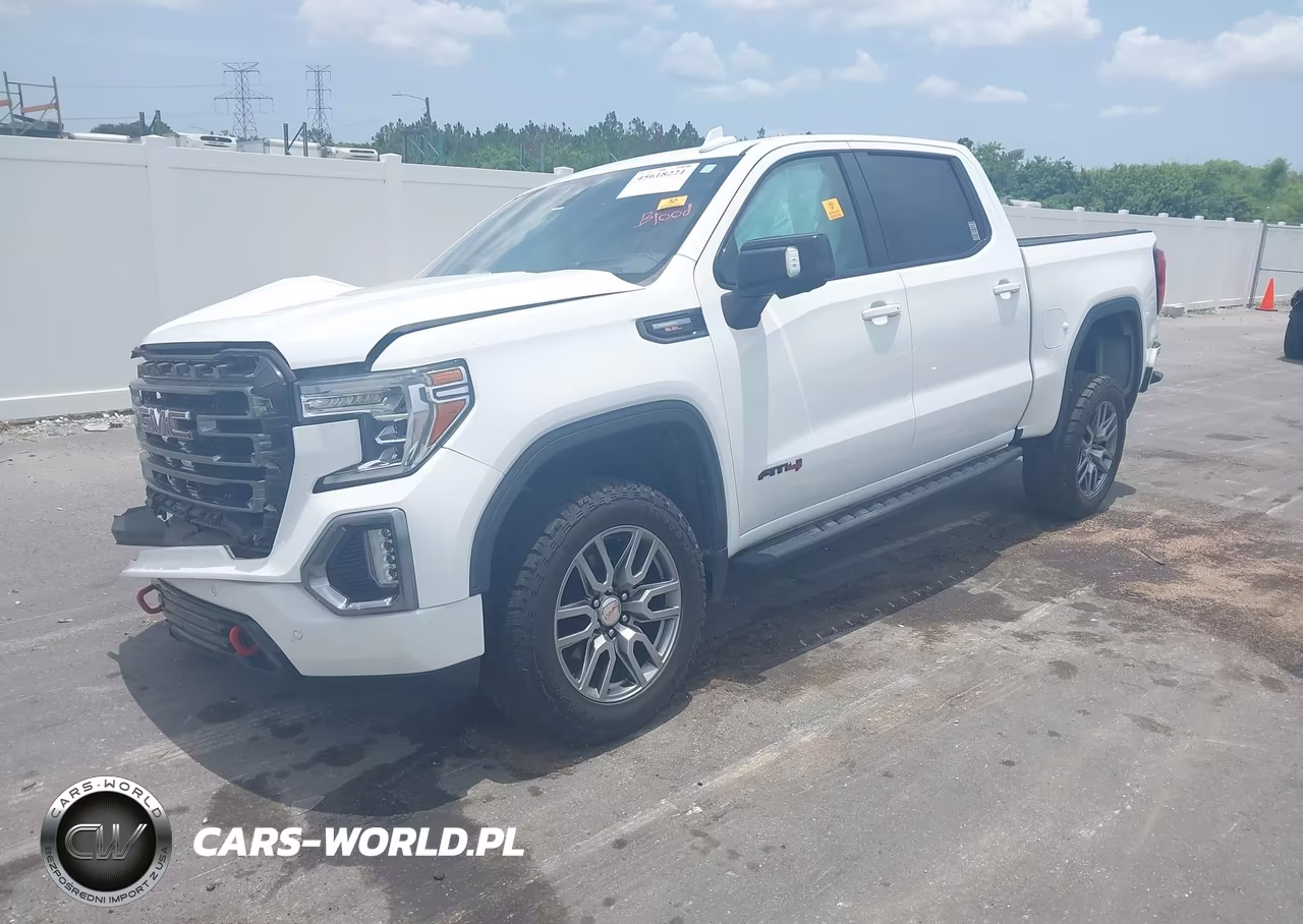 2021 GMC Sierra 1500 4Wd Short Box At4 VIN:1GTP9EEL1MZ165819 - 2