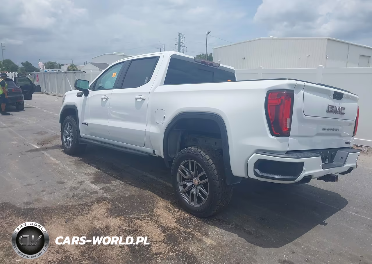 2021 GMC Sierra 1500 4Wd Short Box At4 VIN:1GTP9EEL1MZ165819 - 3