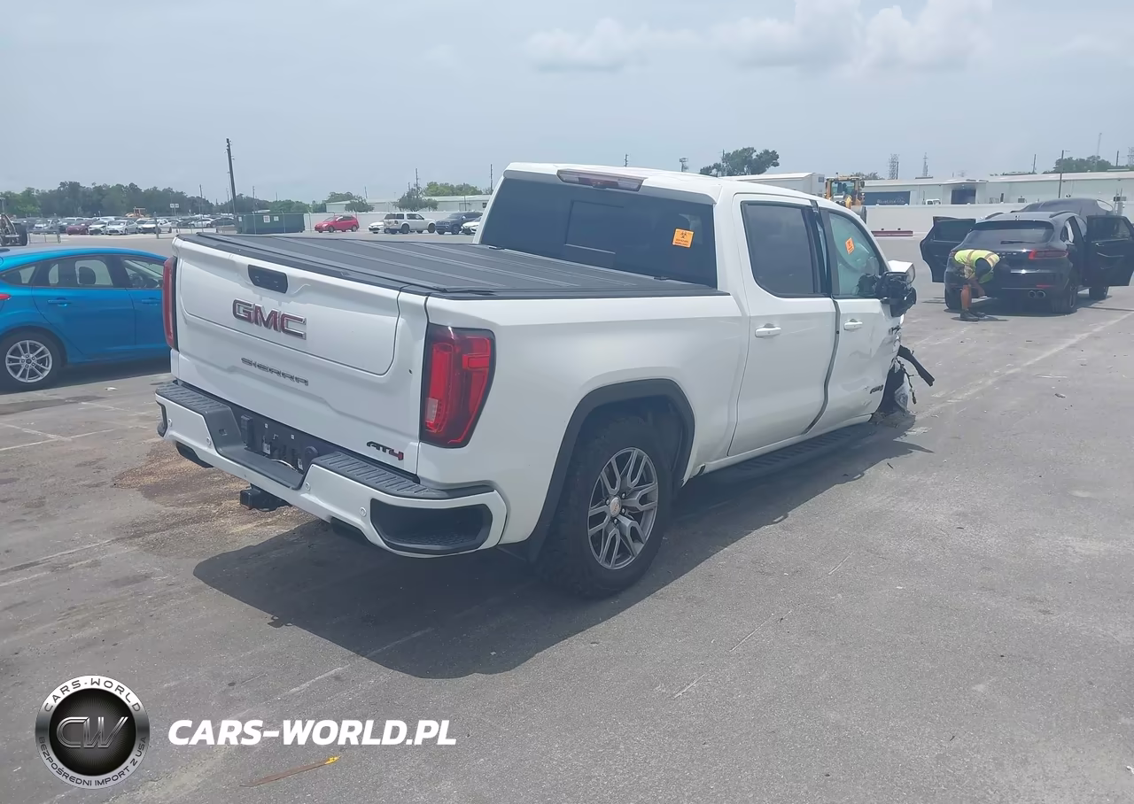 2021 GMC Sierra 1500 4Wd Short Box At4 VIN:1GTP9EEL1MZ165819 - 4