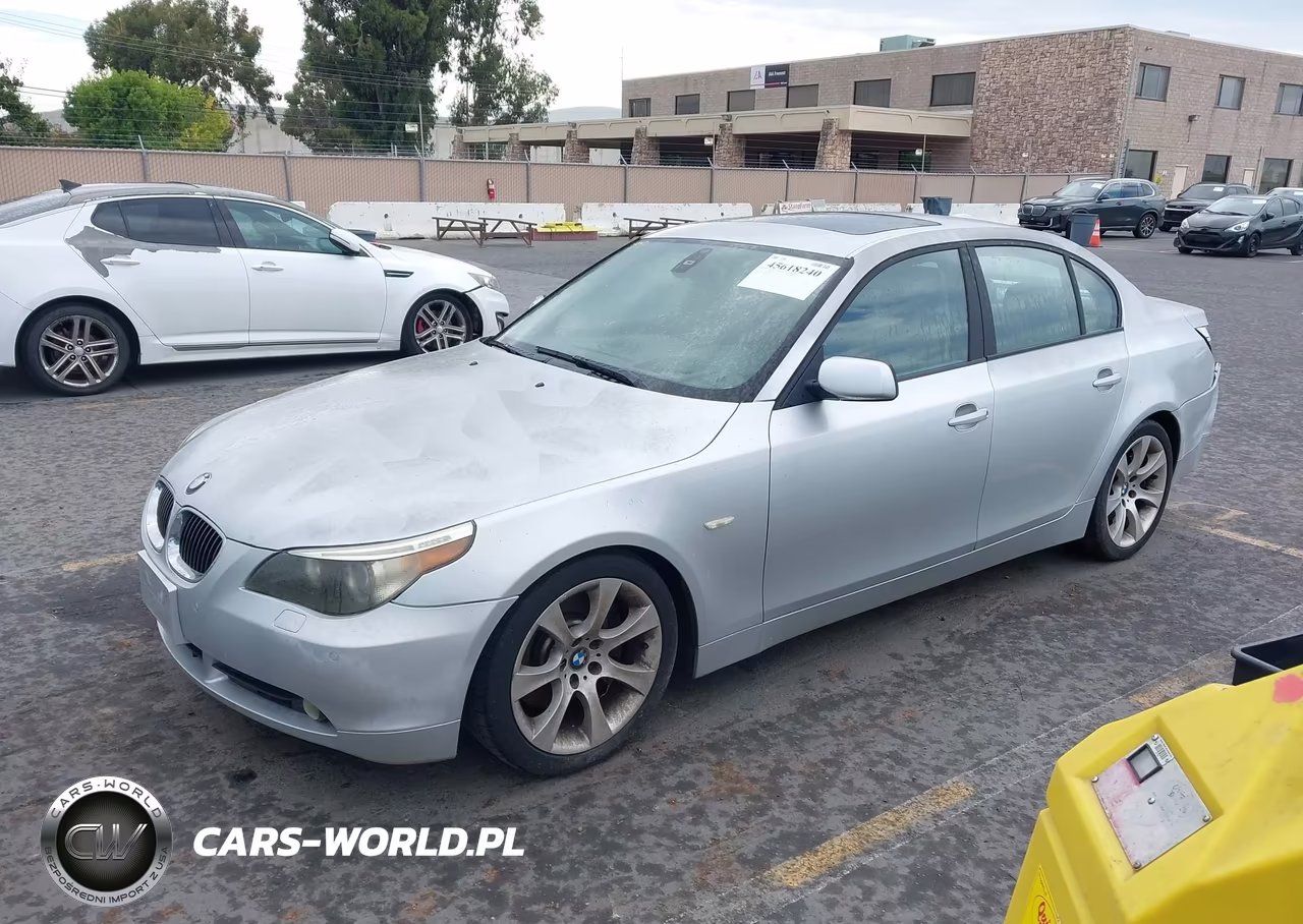 2005 BMW 545I VIN:WBANB33555CN65761 - 2