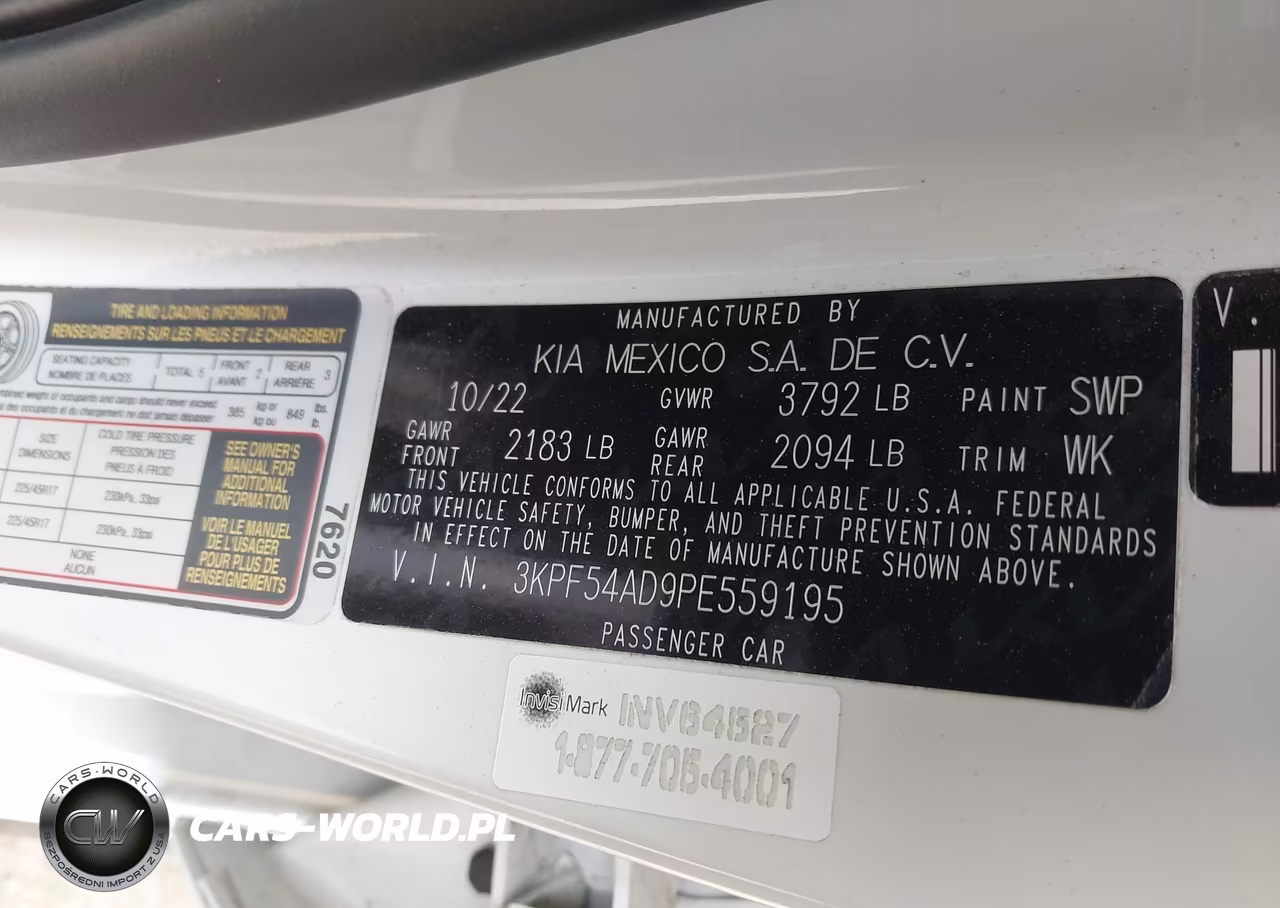 2023 Kia Forte Gt-Line VIN:3KPF54AD9PE559195 - 9