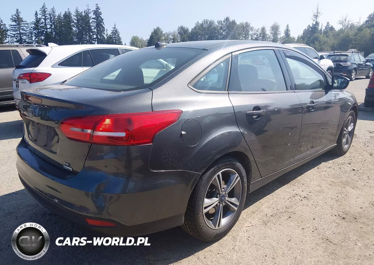 2018 Ford Focus Se VIN:1FADP3FEXJL224576 - 4
