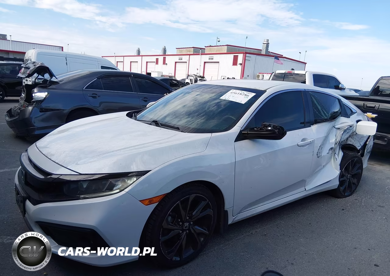 2020 Honda Civic Sport VIN:19XFC2F82LE206524 - 14