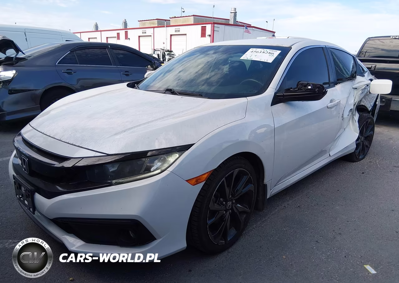 2020 Honda Civic Sport VIN:19XFC2F82LE206524 - 2