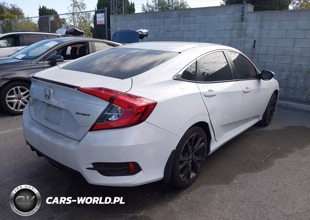 2020 Honda Civic Sport VIN:19XFC2F82LE206524 - 4