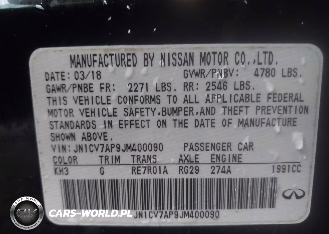 2018 Infiniti Q50 2.0T Pure VIN:JN1CV7AP9JM400090 - 9