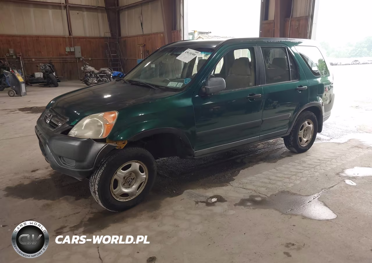 2002 Honda Cr-V Lx VIN:JHLRD78472C001887 - 2
