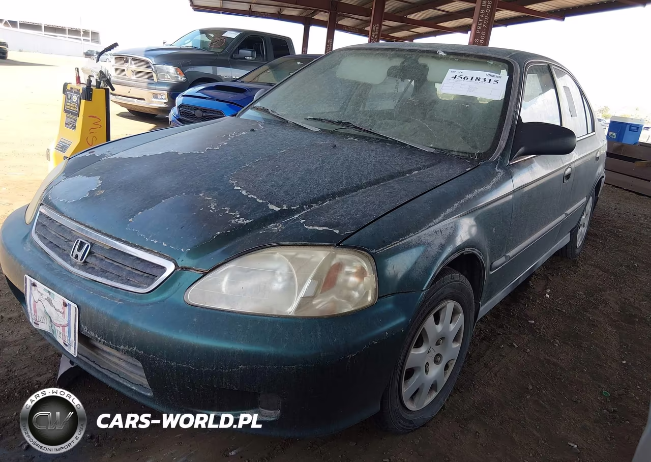 1999 Honda Civic Lx VIN:2HGEJ6674XH561075 - 2