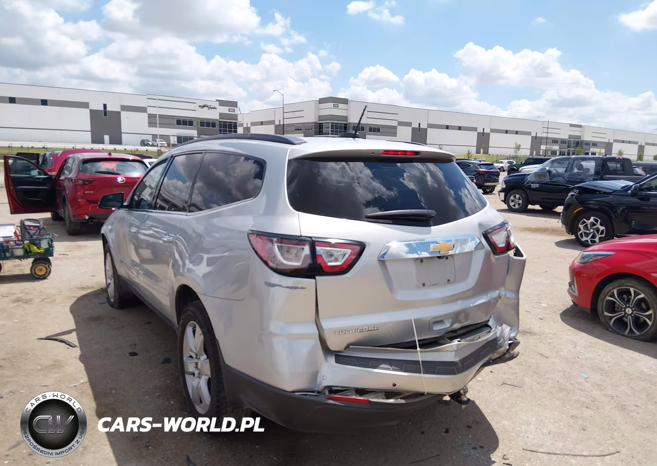 2017 Chevrolet Traverse Lt VIN:1GNKRGKD5HJ301898 - 3