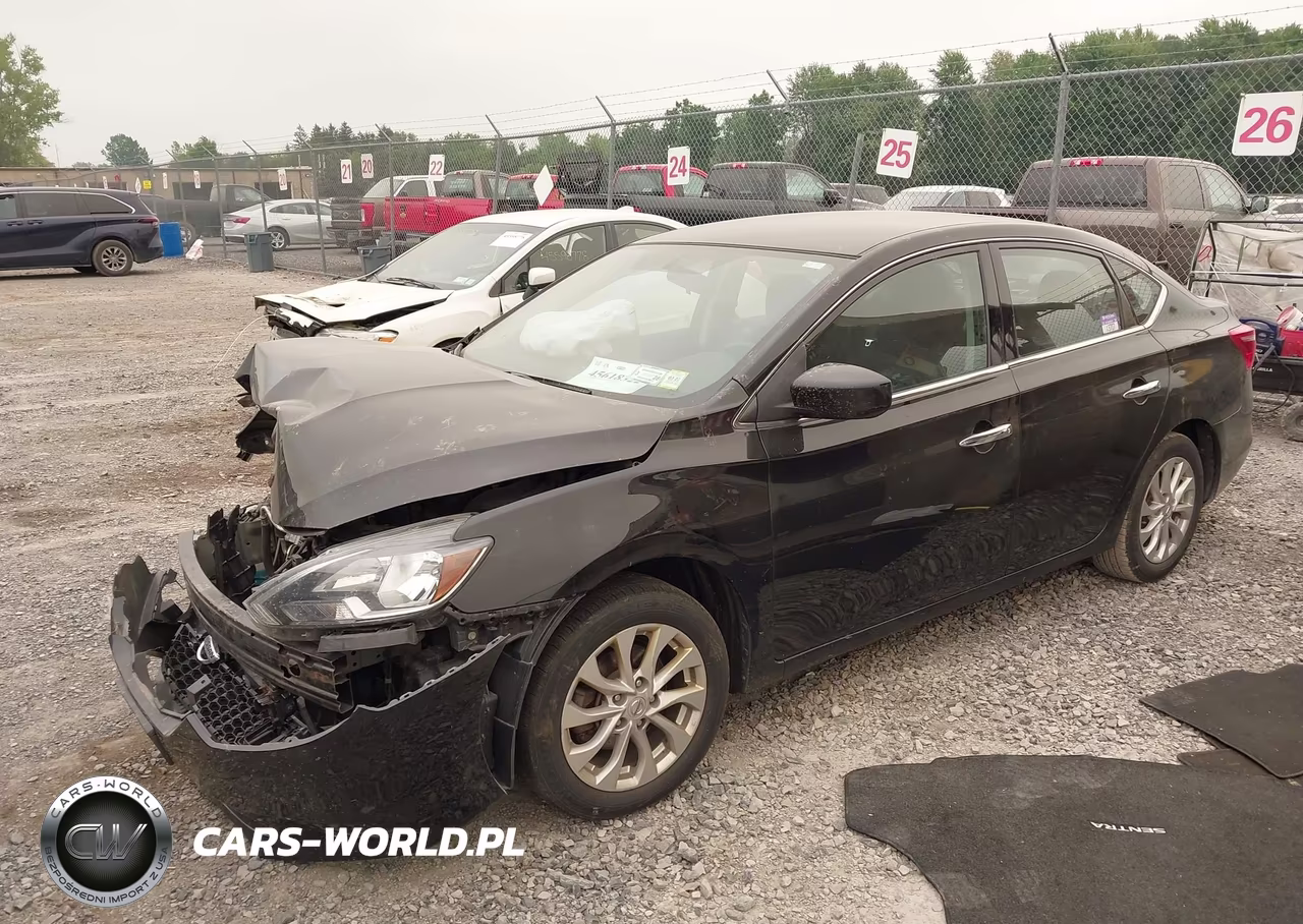 2019 Nissan Sentra Sv VIN:3N1AB7AP1KY338490 - 2