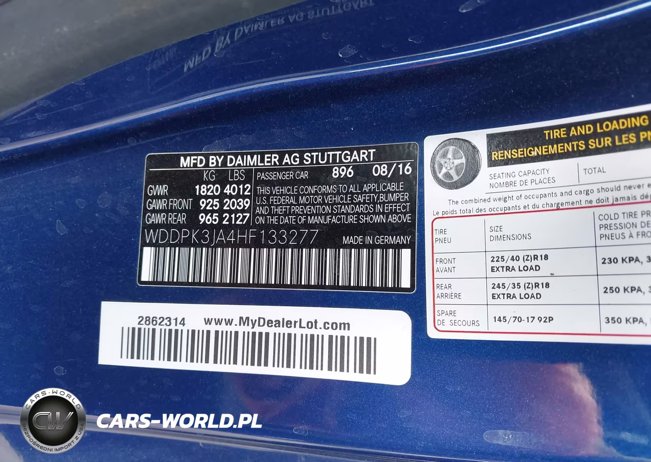 2017 Mercedes-Benz Slc 300 VIN:WDDPK3JA4HF133277 - 9