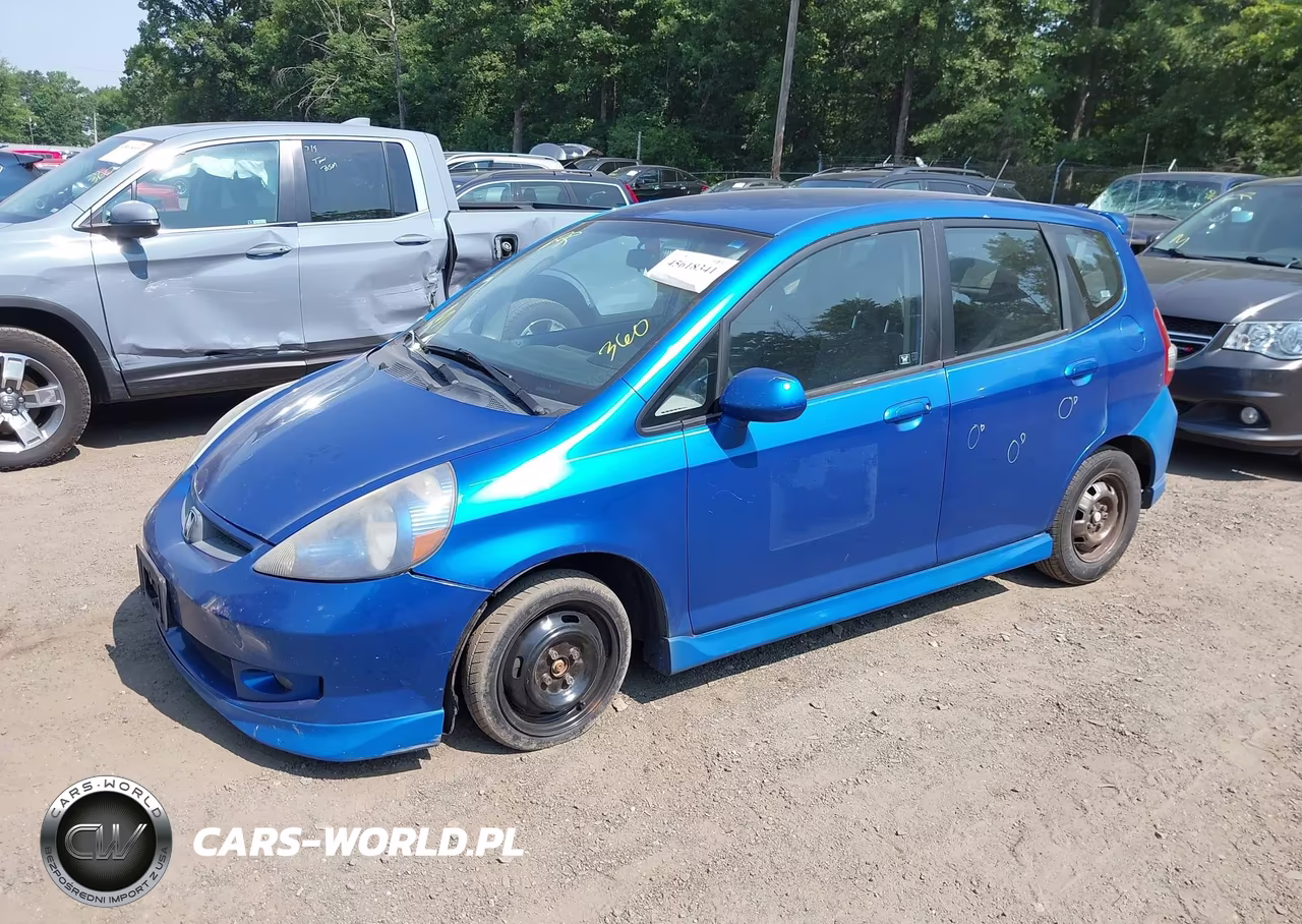 2008 Honda Fit Sport VIN:JHMGD38648S036981 - 2