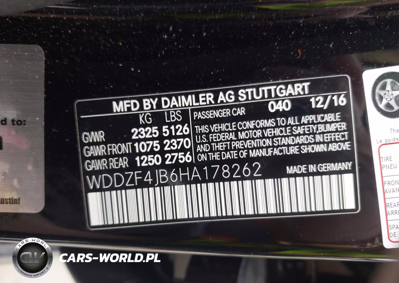 2017 Mercedes-Benz E 300 VIN:WDDZF4JB6HA178262 - 9