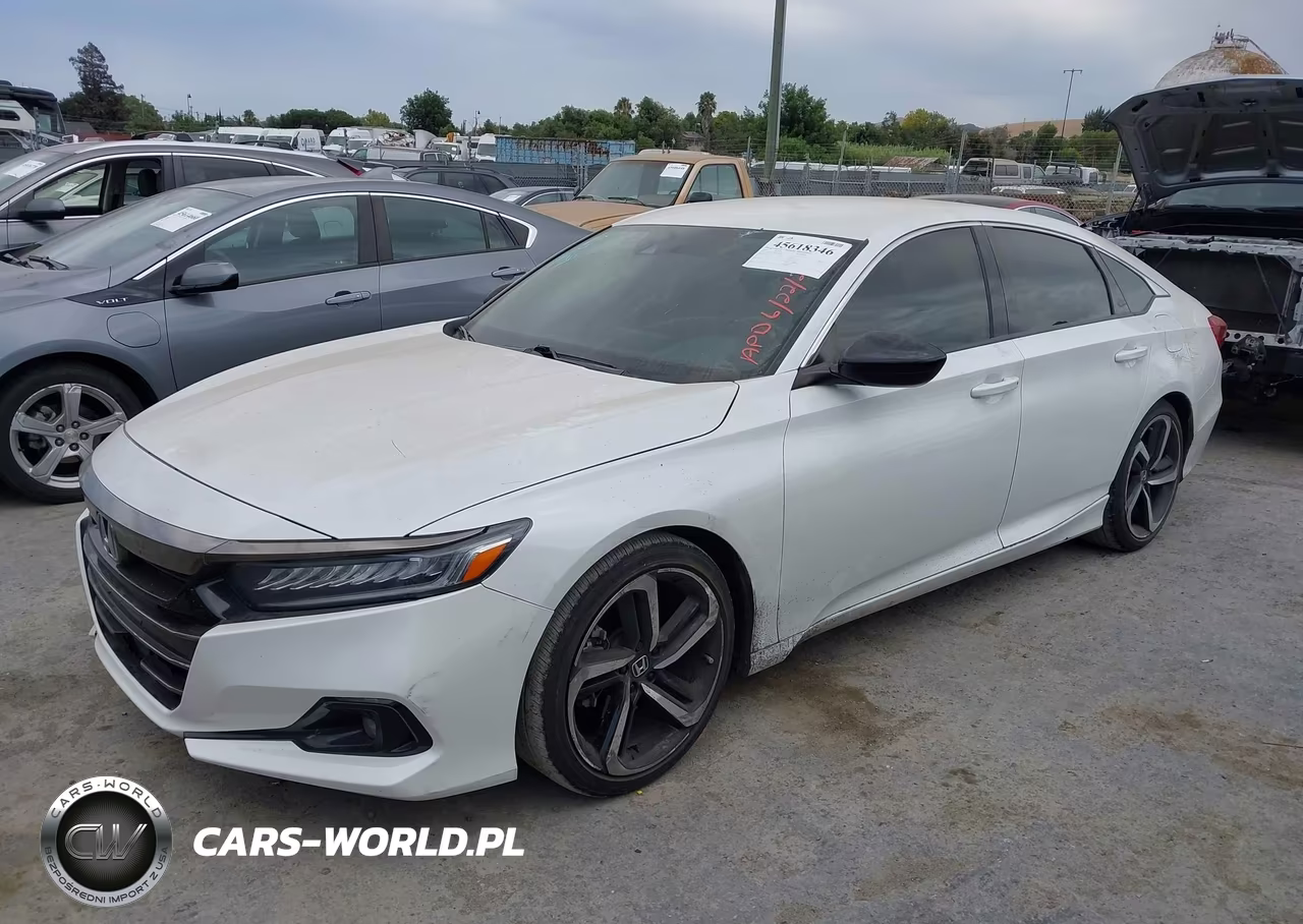 2021 Honda Accord Sport VIN:1HGCV1F39MA002000 - 2