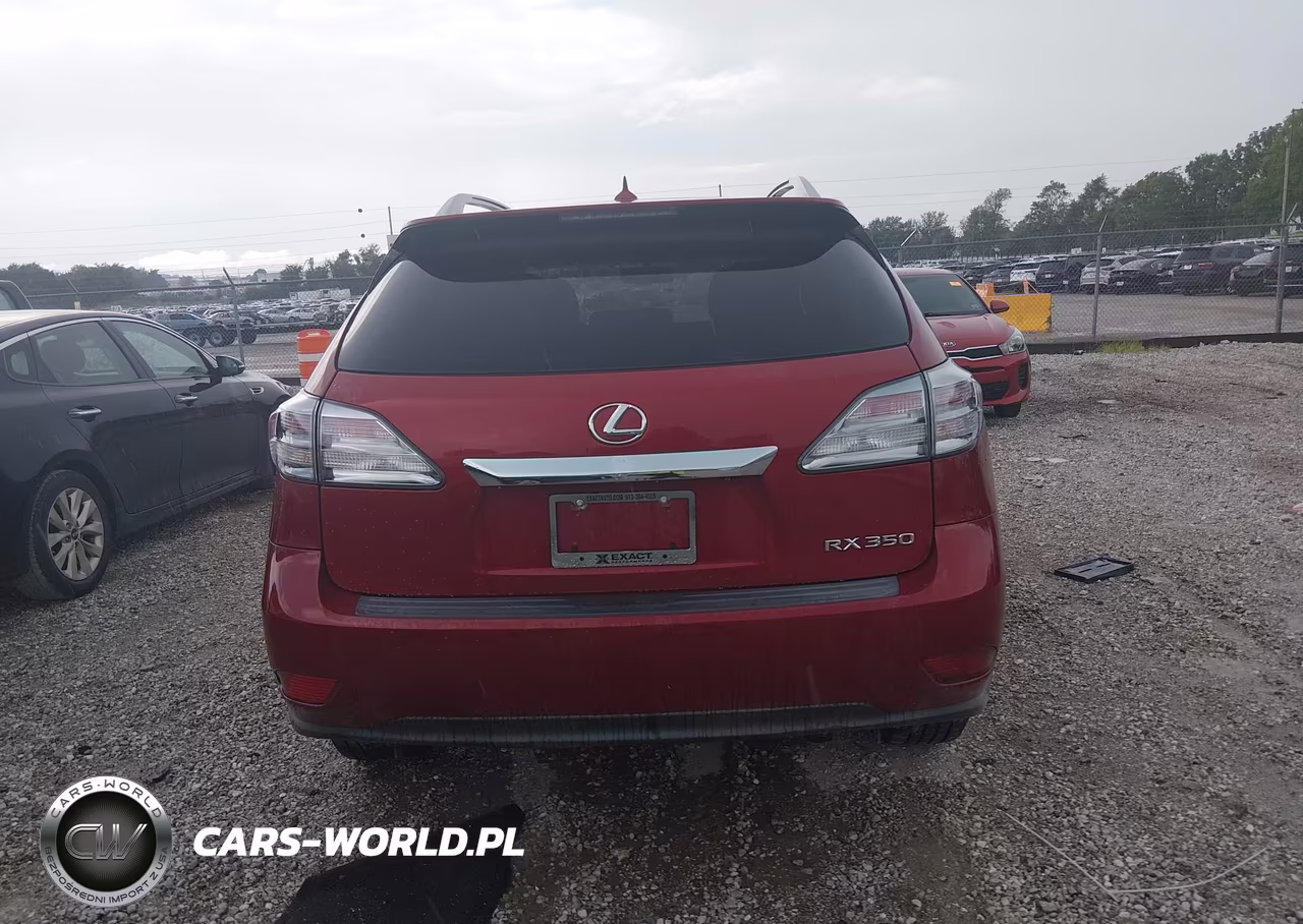 2012 Lexus Rx 350 VIN:2T2BK1BA4CC147555 - 16