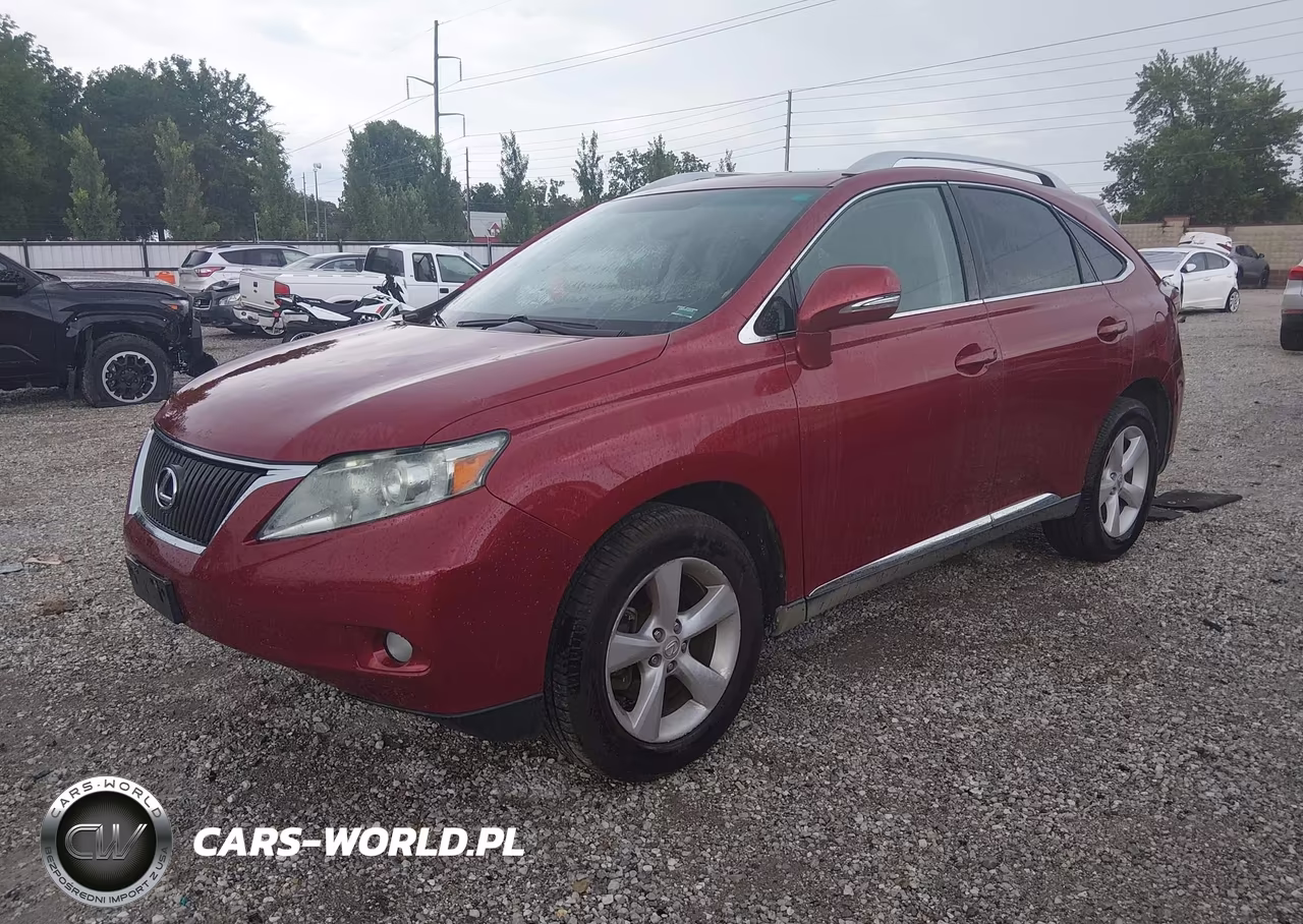 2012 Lexus Rx 350 VIN:2T2BK1BA4CC147555 - 2