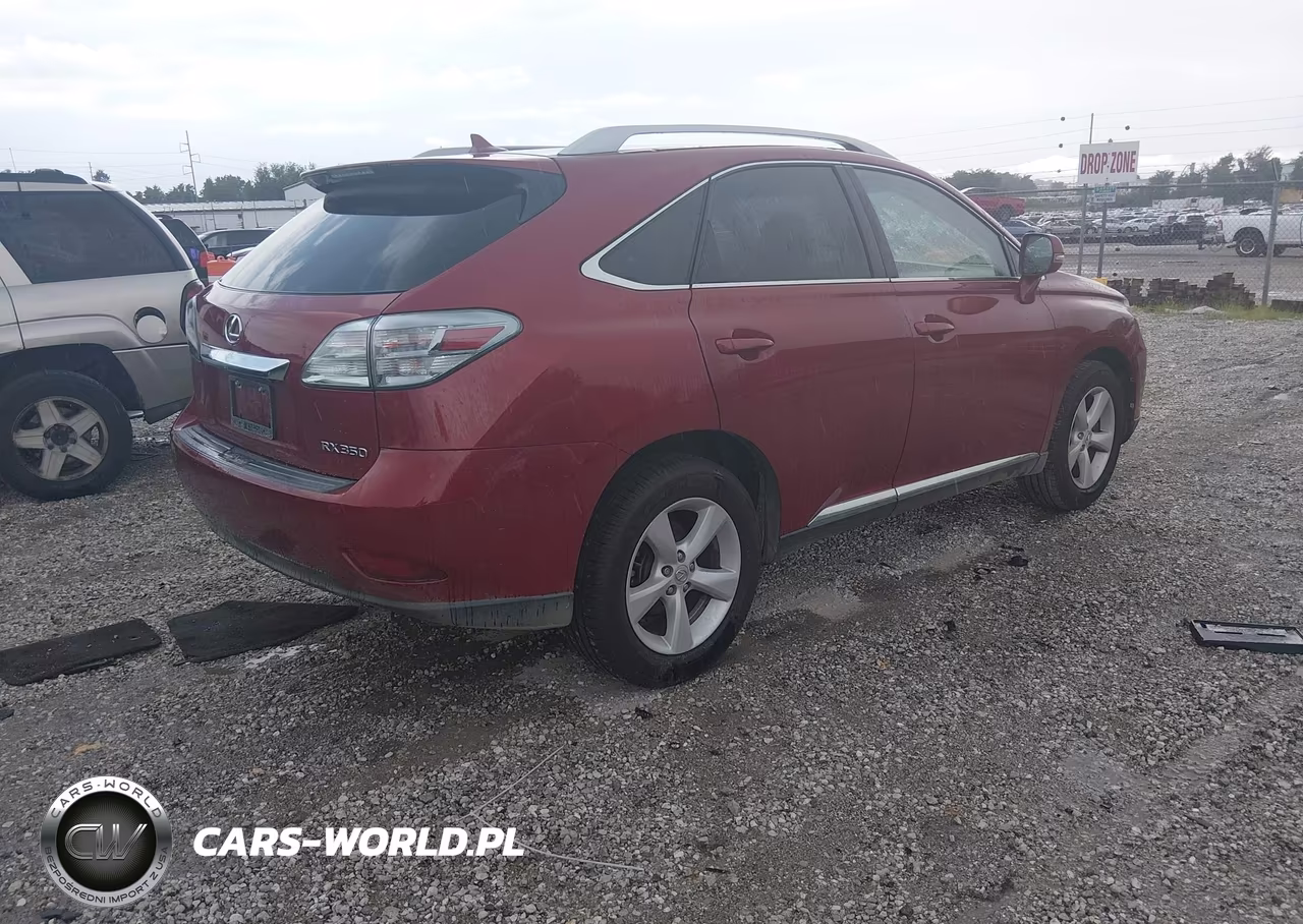 2012 Lexus Rx 350 VIN:2T2BK1BA4CC147555 - 4