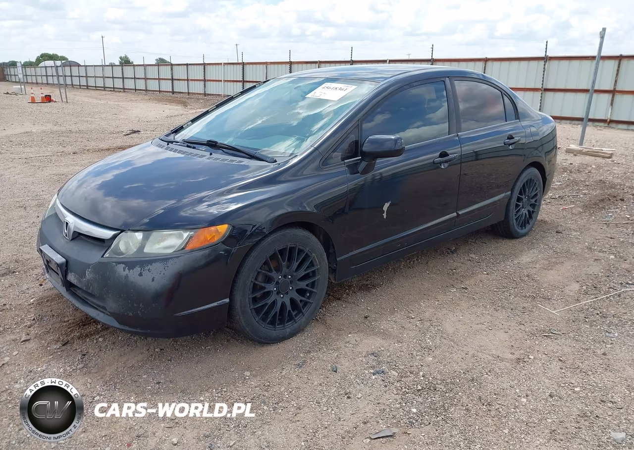 2008 Honda Civic Lx VIN:1HGFA16598L002891 - 2