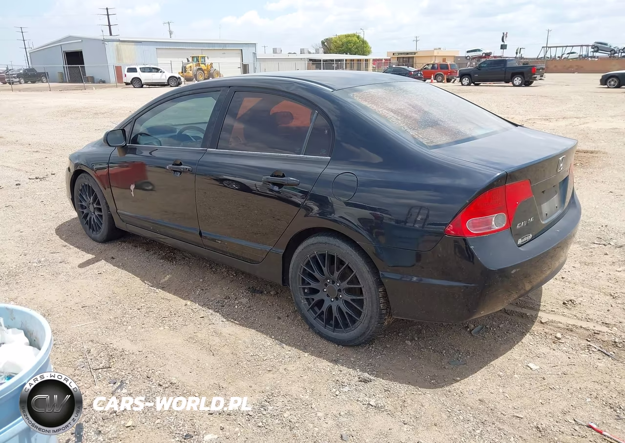 2008 Honda Civic Lx VIN:1HGFA16598L002891 - 3