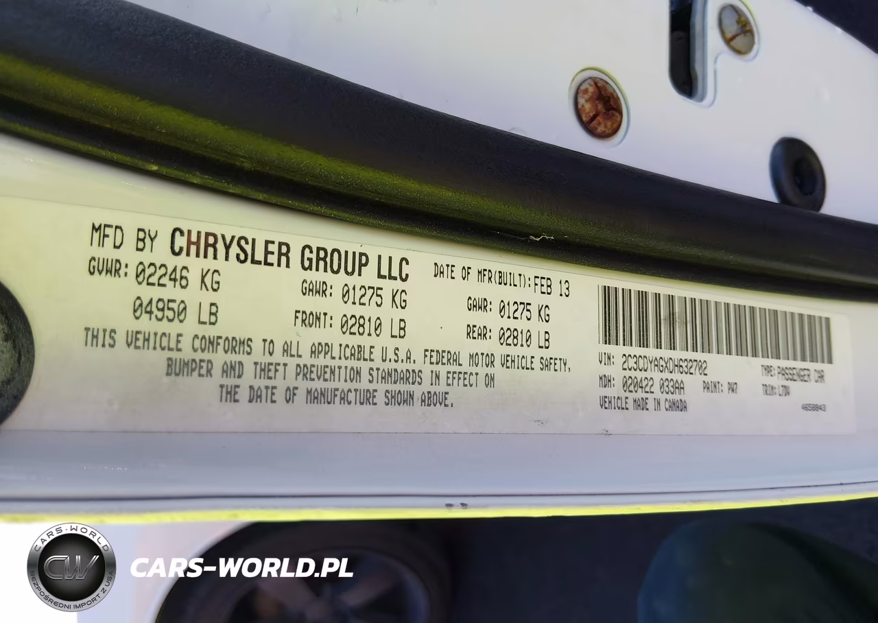 2013 Dodge Challenger Sxt VIN:2C3CDYAGXDH632702 - 9