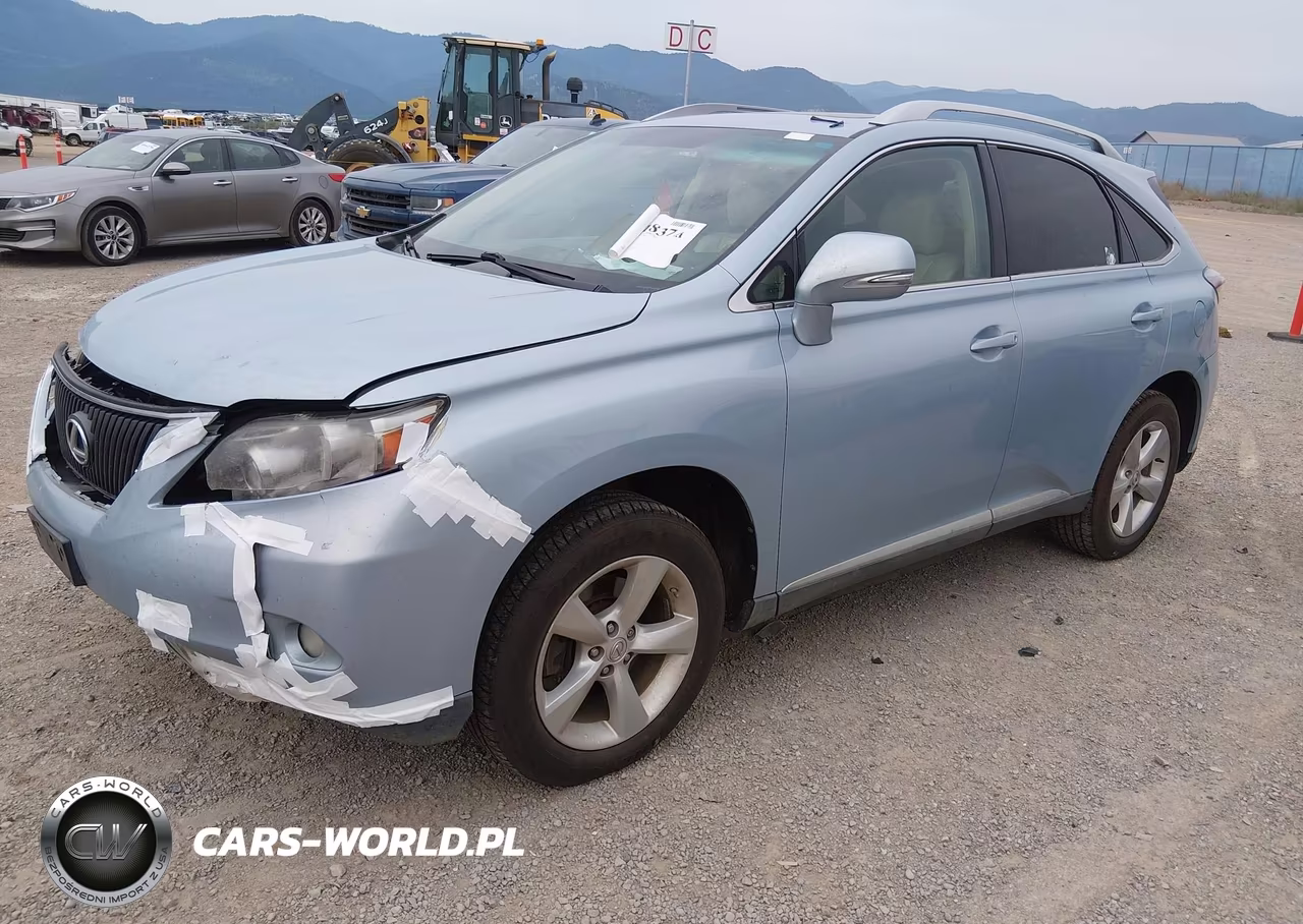 2010 Lexus Rx 350 VIN:2T2BK1BA0AC010867 - 2