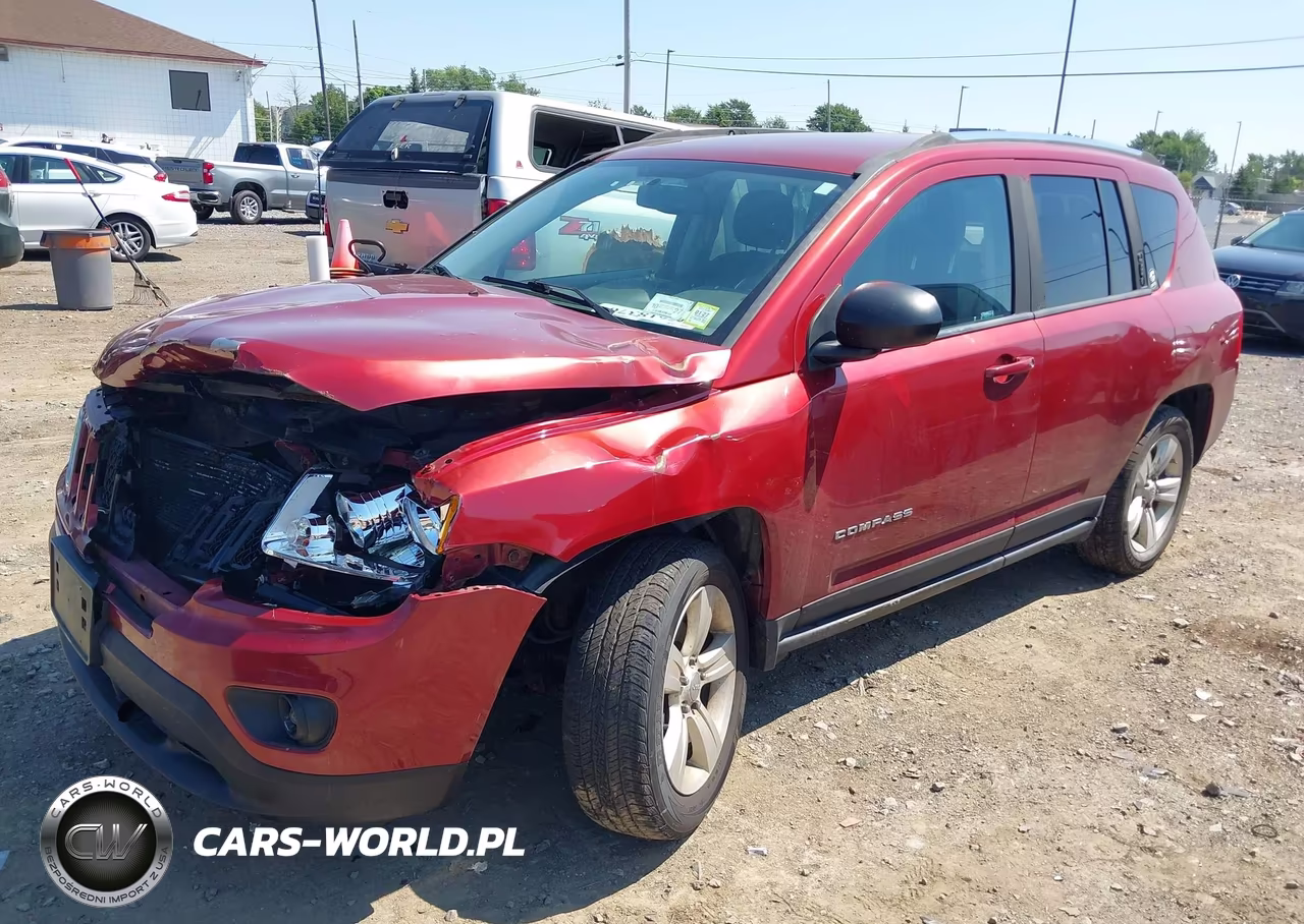 2012 Jeep Compass Sport VIN:1C4NJCBA3CD539610 - 2