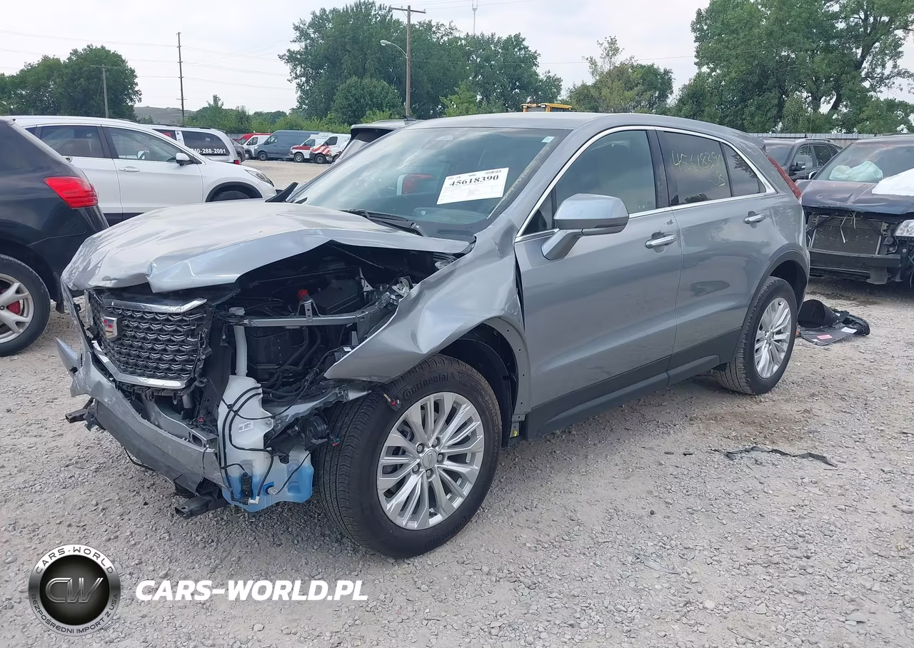 2024 Cadillac Xt4 Fwd Luxury VIN:1GYAZAR40RF223214 - 2