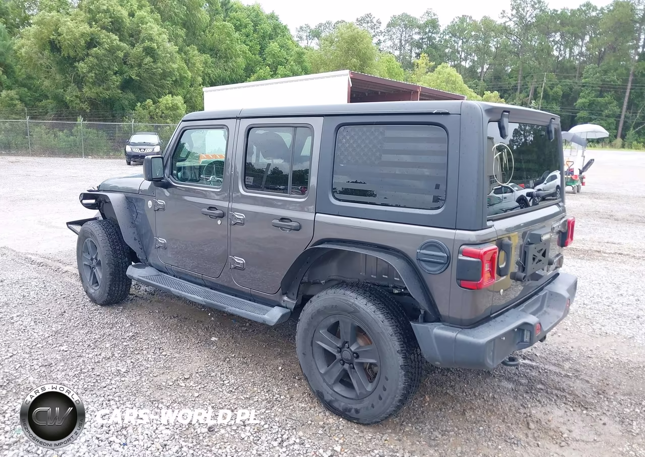 2019 Jeep Wrangler Unlimited Sahara 4X4 VIN:1C4HJXEN9KW600173 - 3