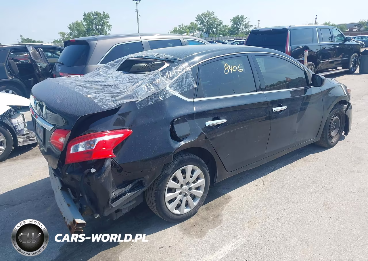 2019 Nissan Sentra S VIN:3N1AB7AP8KY364648 - 4