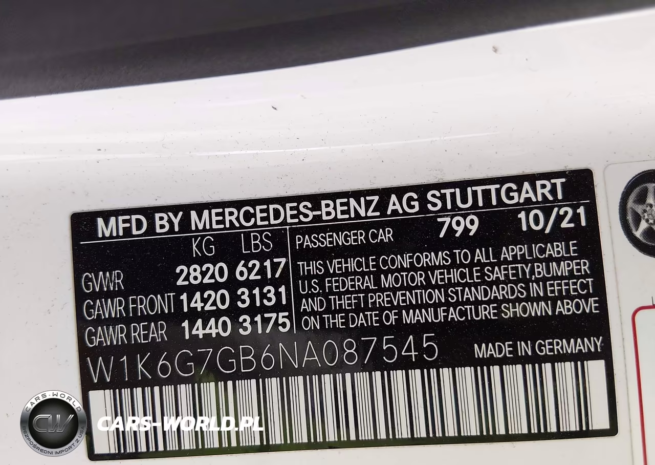 2022 Mercedes-Benz S 580 4Matic VIN:W1K6G7GB6NA087545 - 9