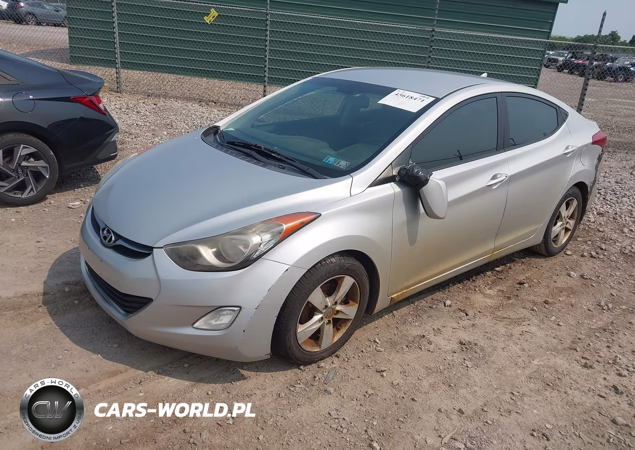 2012 Hyundai Elantra Gls (Ulsan Plant) VIN:KMHDH4AE6CU240903 - 2