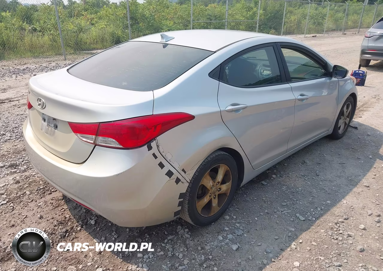 2012 Hyundai Elantra Gls (Ulsan Plant) VIN:KMHDH4AE6CU240903 - 4