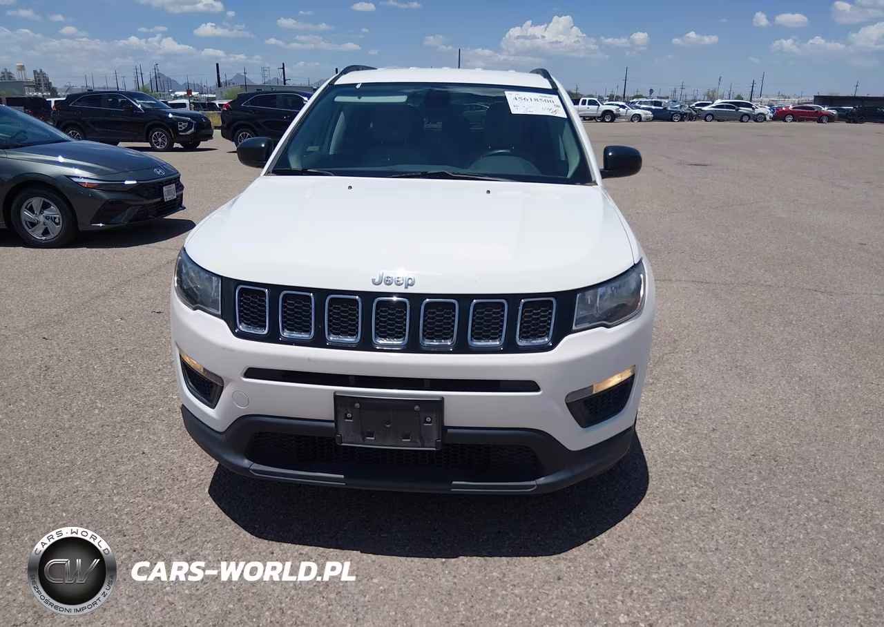 2018 Jeep Compass Sport Fwd VIN:3C4NJCAB3JT308644 - 13