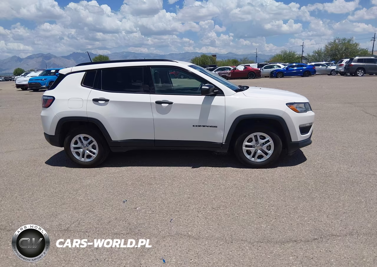 2018 Jeep Compass Sport Fwd VIN:3C4NJCAB3JT308644 - 14