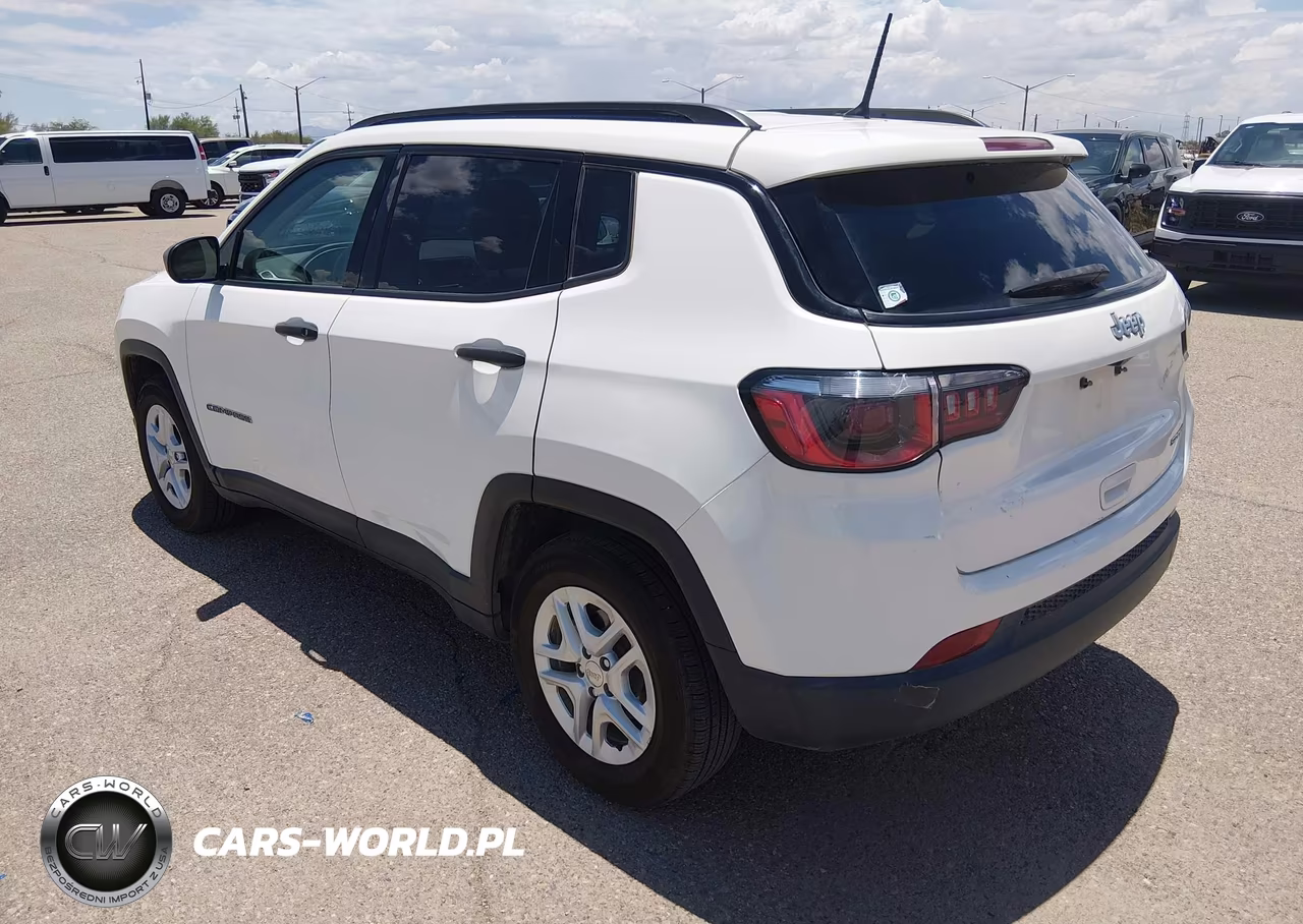 2018 Jeep Compass Sport Fwd VIN:3C4NJCAB3JT308644 - 3