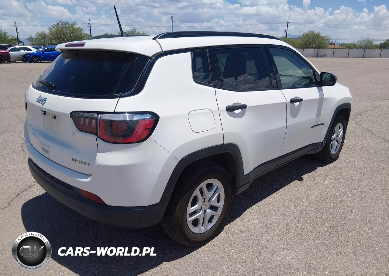2018 Jeep Compass Sport Fwd VIN:3C4NJCAB3JT308644 - 4