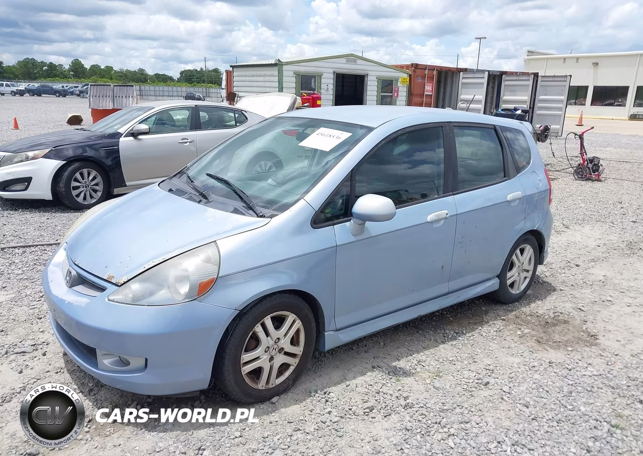 2008 Honda Fit Sport VIN:JHMGD38608S016596 - 2