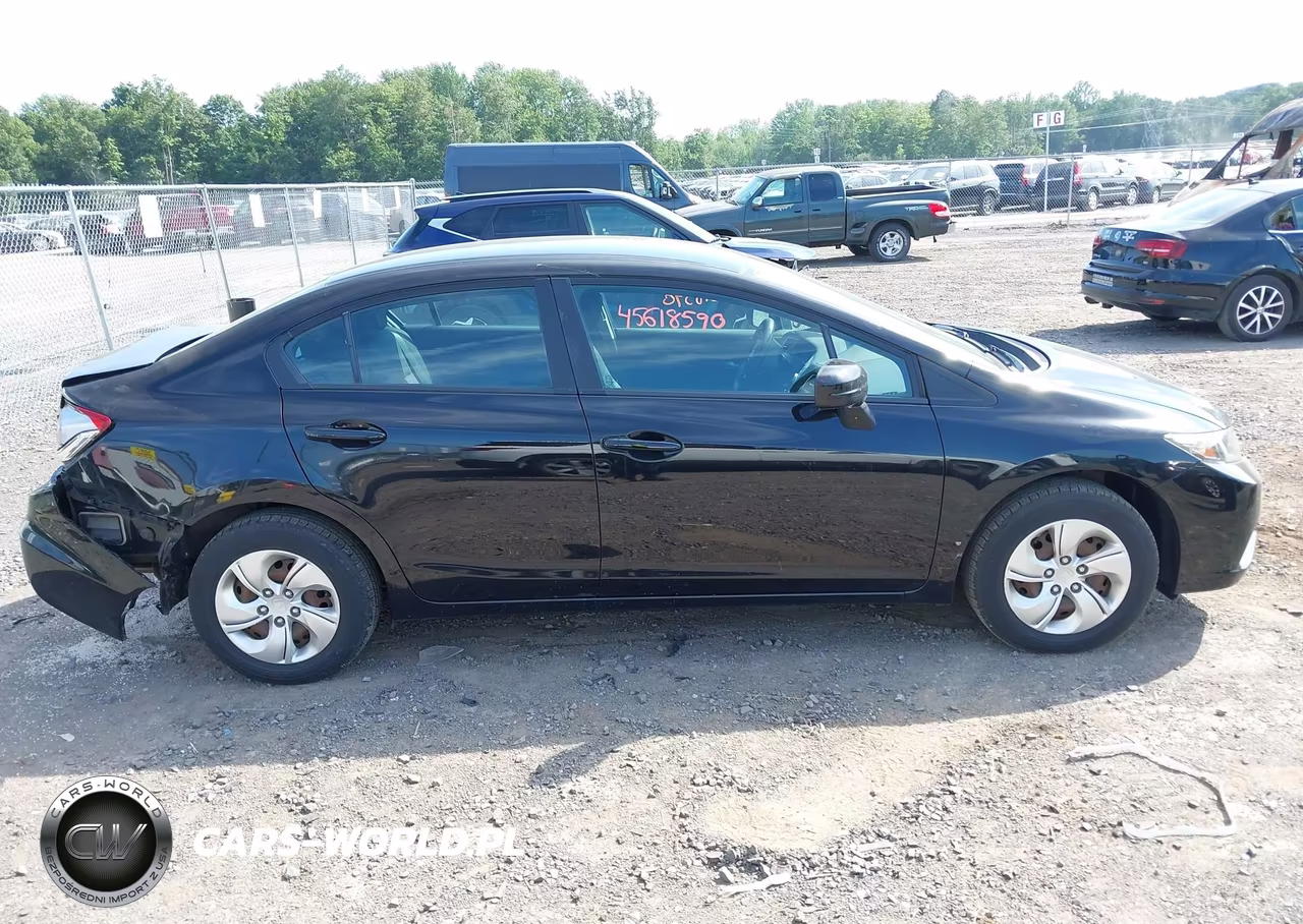 2015 Honda Civic Lx VIN:19XFB2E56FE109356 - 13