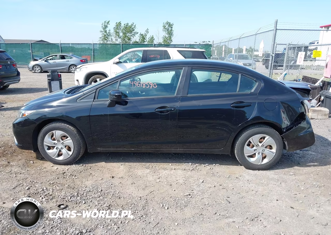 2015 Honda Civic Lx VIN:19XFB2E56FE109356 - 14