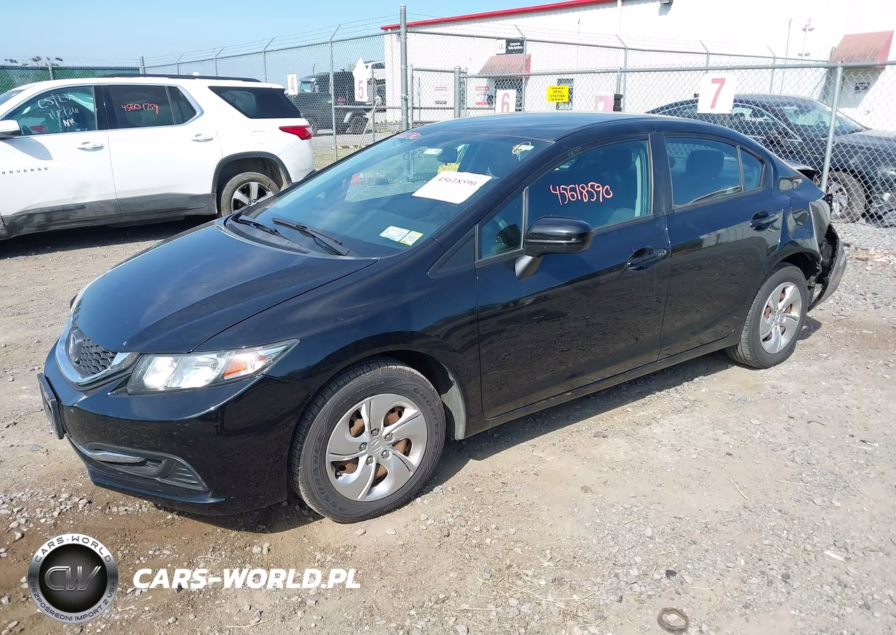 2015 Honda Civic Lx VIN:19XFB2E56FE109356 - 2