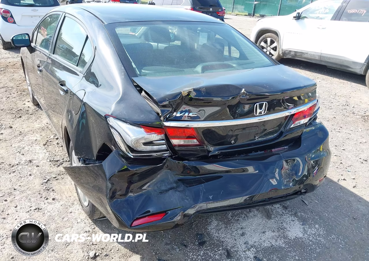 2015 Honda Civic Lx VIN:19XFB2E56FE109356 - 6