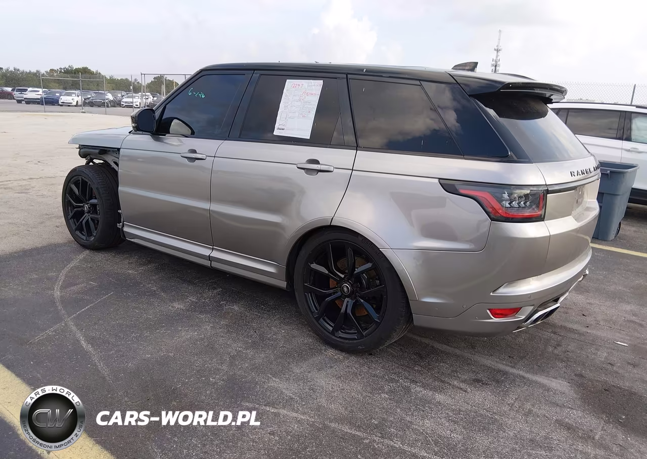 2019 Land Rover Range Rover Sport Svr VIN:SALWZ2SE5KA818673 - 3