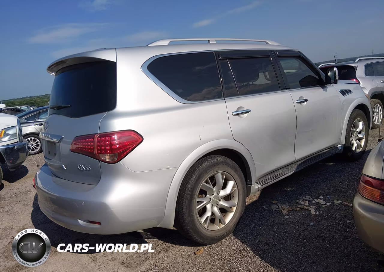 2011 Infiniti Qx56 VIN:JN8AZ2ND8B9700725 - 4