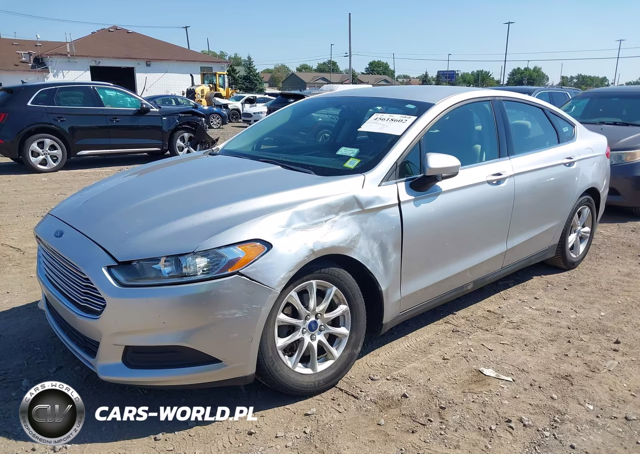 2015 Ford Fusion S VIN:3FA6P0G7XFR289119 - 2