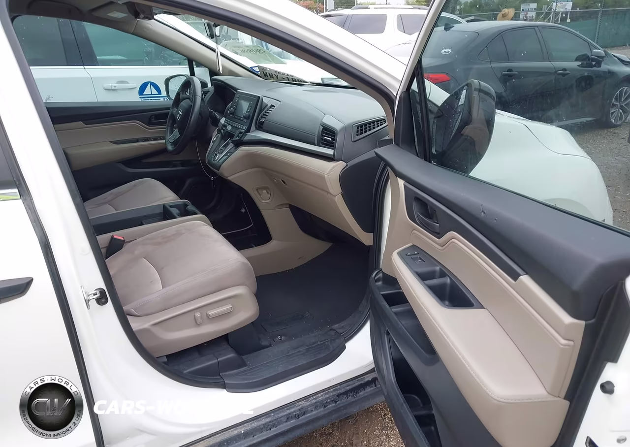 2018 Honda Odyssey Lx VIN:5FNRL6H24JB065704 - 5