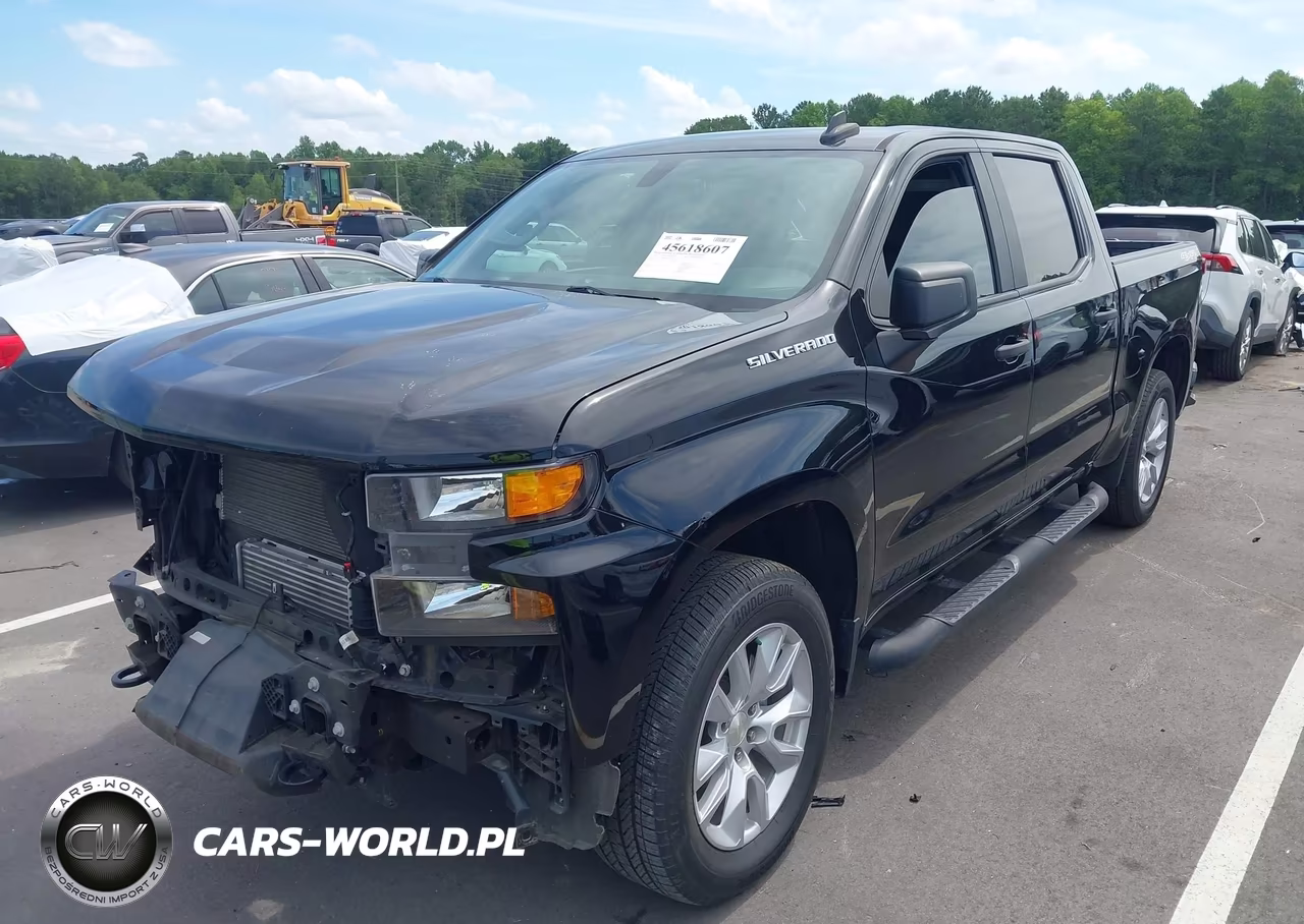 2021 Chevrolet Silverado 1500 4Wd Short Bed Custom VIN:3GCPYBEK8MG291328 - 2