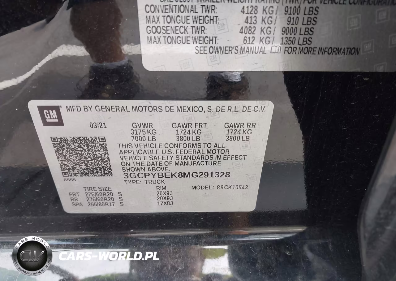 2021 Chevrolet Silverado 1500 4Wd Short Bed Custom VIN:3GCPYBEK8MG291328 - 9